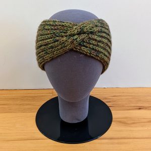 Fern Green Variegated Twisted Headband