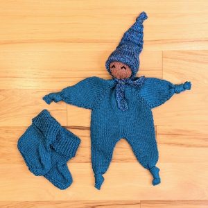 Teal Blue Infant Doll