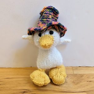 Duckie with Wide Brim Hat