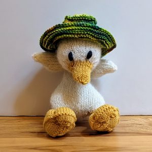 Duckie with Green and Yellow Hat