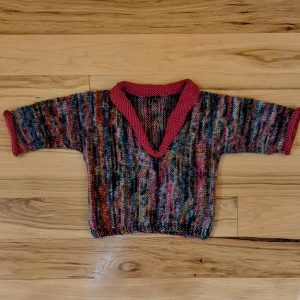 V-neck Infant Pullover