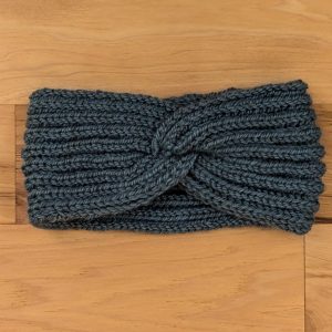 Green Blue Twisted Headband