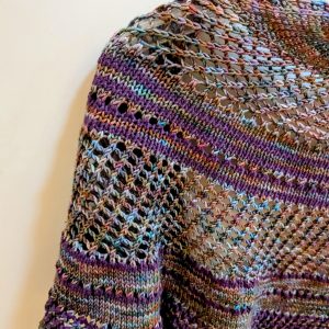 Merino and Silk Shawl