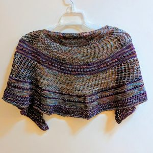 Merino and Silk Shawl