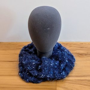 Elegant Blue Cowl