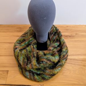 Green Variegated Cowl