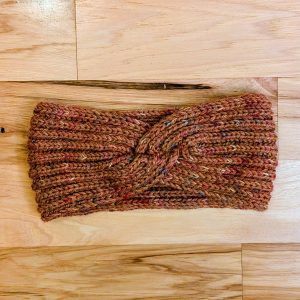 Burnt Orange Variegated Headband